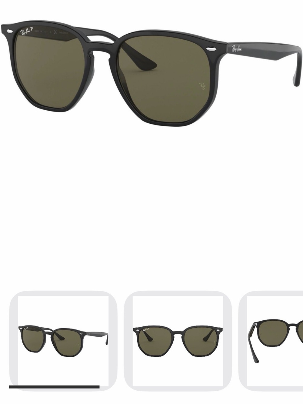Ray-Ban sunglasses RB4306 with black frame